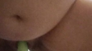 Hear how wet my pussy is for my toy