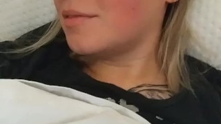CUTE BLONDE RIPS NASTY FART IN BED NEXT TO BOYFRIEND