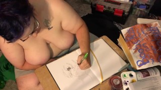 Boobs Ross - Spider Speed Sketch — julyathon 2