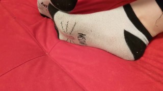 cute feet ankle socks show