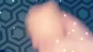 Standing up using pocket pussy