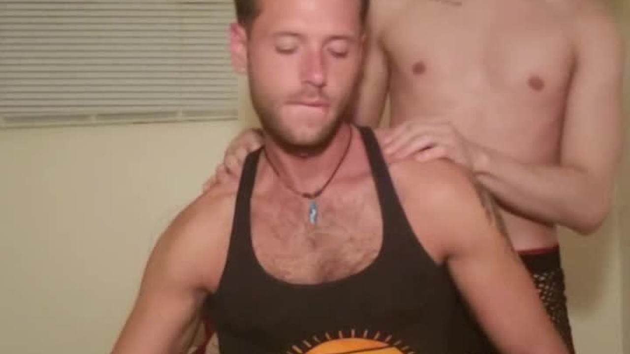 Daniel Hausser and Justin Yurmouth Roommates Massage Fuck