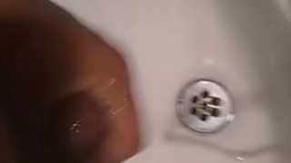 Paja en el inodoro