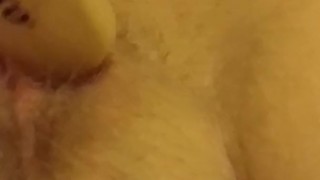 First time recording. First time hairbrush penetration.