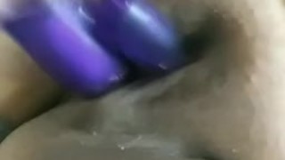 No volume, homemade masturbating