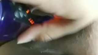 No volume, homemade masturbating
