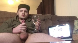 Cum Drinking CEI Reaction FAIL :( I back out this time lol