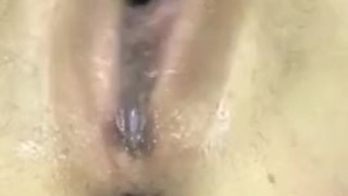 Tattooed Teen Squirts While Masturbating