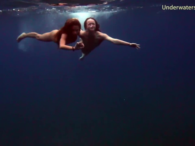 Submerged Hot Whores Underwater 