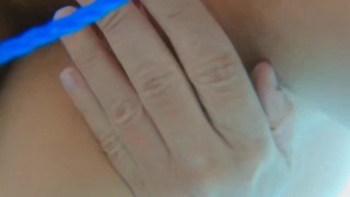 Island FUCK adventure & underwater sperm liking from vagina