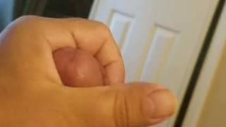 slow morning stroke. lots of precum