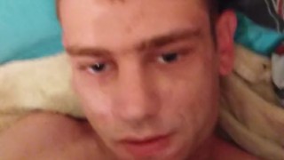 Cumming in own mouth