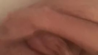 Playing with my hairy hole