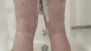 Clean up and shower squat