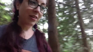 Watch my Ass As I Pee In The Woods