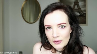 Faye Taylor Cheeky Finger JOI