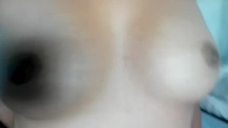 Latin girl touching herself