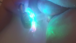 Bbw playing with shower head