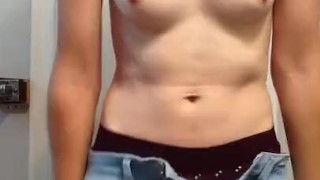 Sexy anal fingering