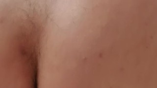 Amatuer Hardcore Anal Play 9 inch dildo
