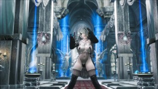 skyrim nier 2b sexy mmd dance addiction