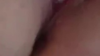 Playing with dildo until I cum hard