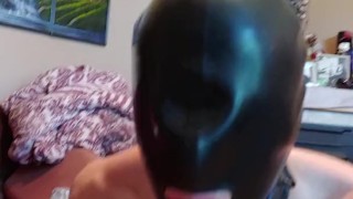 Deep throat training and anal training for the slave