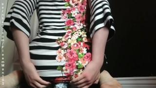 Cute and Thick Femboy Dresses up and Uses Some Toys!