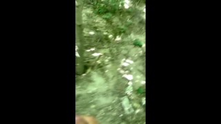 Big forest cumshot