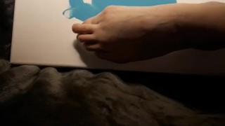 Playing With Paint! So Messy! (Painting With My Feet)