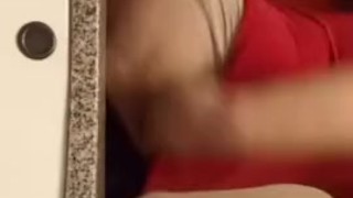 Titty play at work