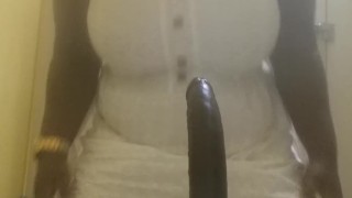 Spreading My Cheeks in Church Bathroom during Service