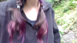 Peeing On A Potted Flower