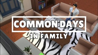 Sims 4 - Common days - Needs of my naughty boy 