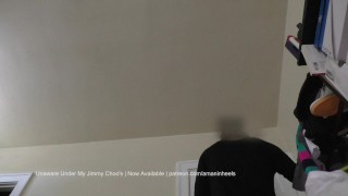 amaninheels | Giant Crossdresser | Under My Jimmy Choos (Teaser)