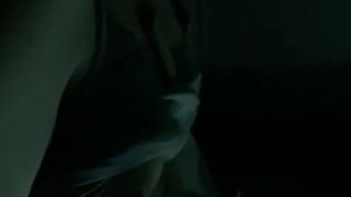 Wife w/ pierced nipples cums to vibrator and dildo (I phone video)