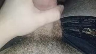 Masturbating in my new underwear