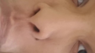 Latina Shower BlowJob
