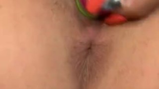 masterbation with multiple squirts and creamy REAL orgasm and contractions