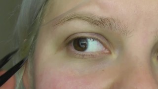 Plucking Eyebrows