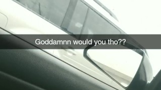 Driving with my cock rock hard!