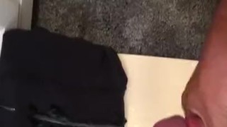 Thick cock busts massive cum load