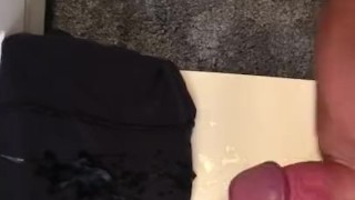 Thick cock busts massive cum load