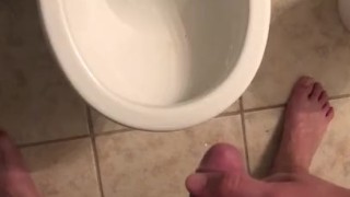 Peeing With A Boner