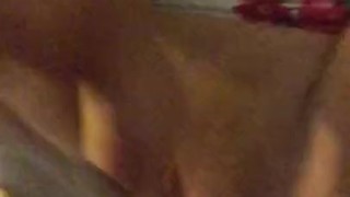 Barely legal teen stuffs tight pussy