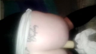Solo, Ameatur, Dildo, Bubble Butt