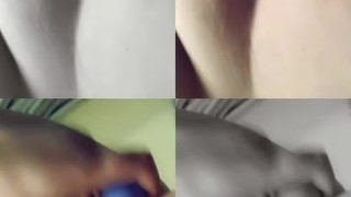 Pussy pleasure with both ends
