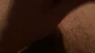 Amateur jacking off his thick dick