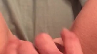 Flicking my clit