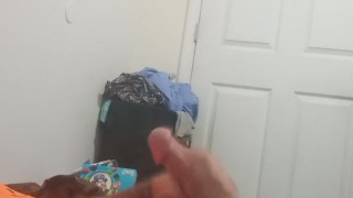 Just stroking no cum